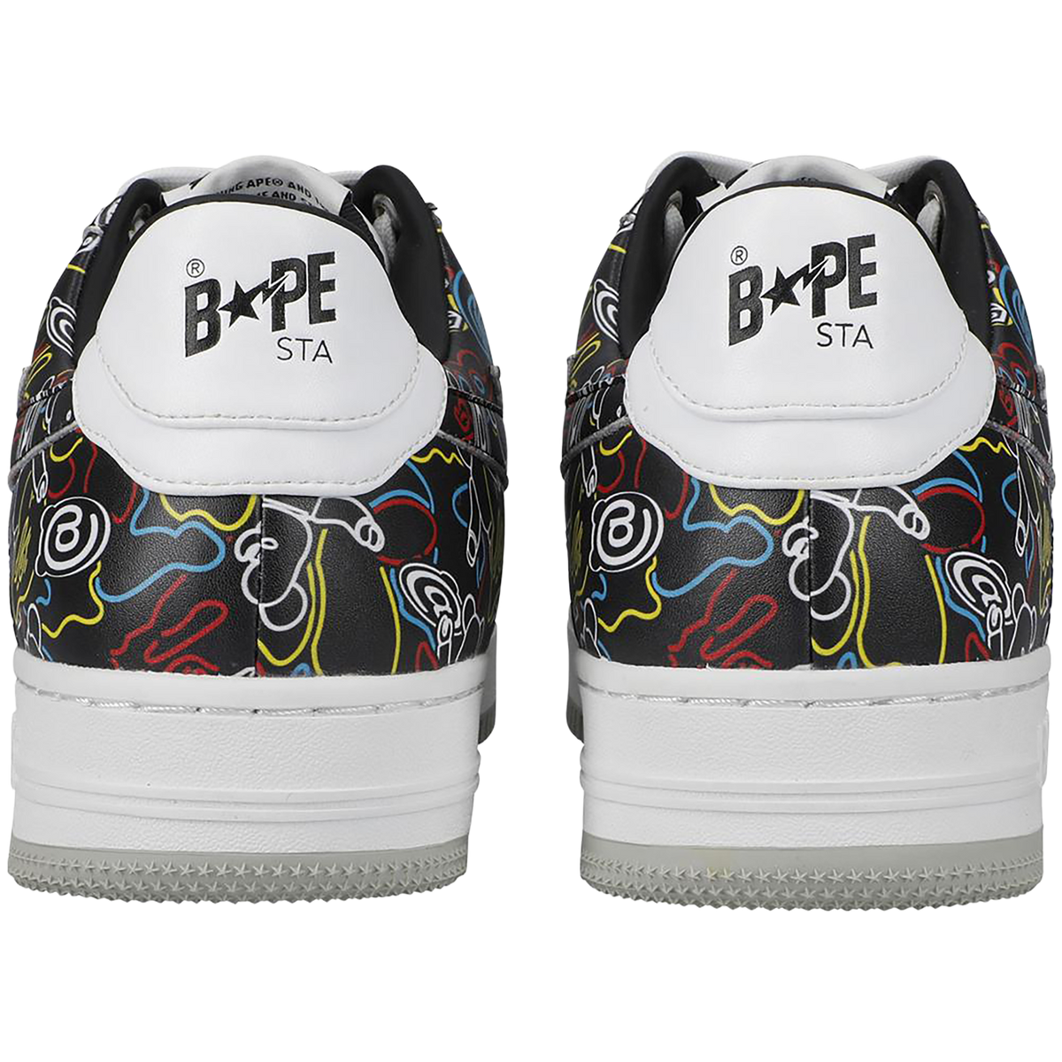 BAPE STA MEDICOM 玩具 BE@RBRICK 迷彩黑色