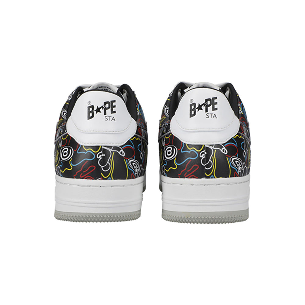 BAPE STA MEDICOM TOY BE@RBRICK CAMO BLACK/BLUE_2