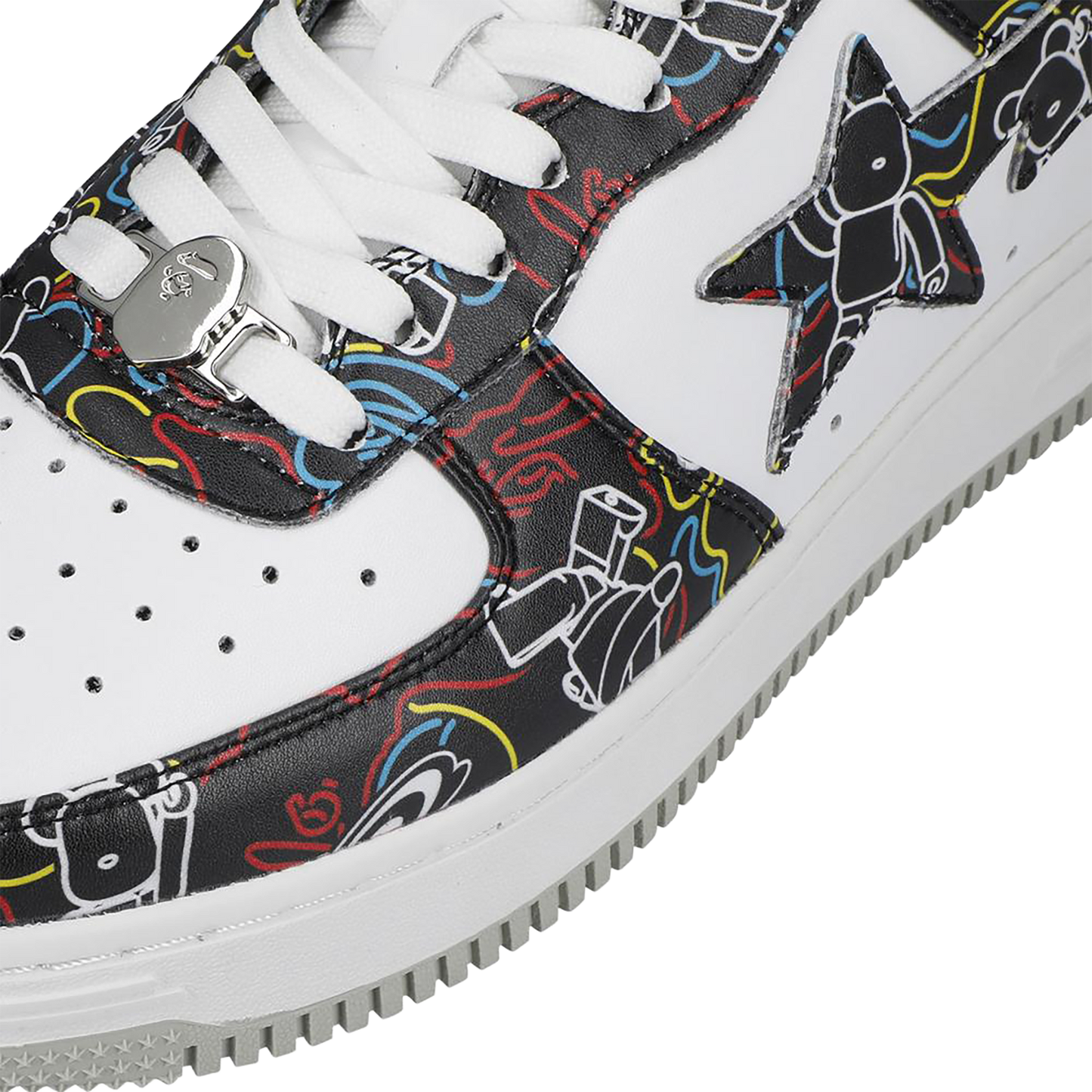 BAPE STA MEDICOM 玩具 BE@RBRICK 迷彩黑色