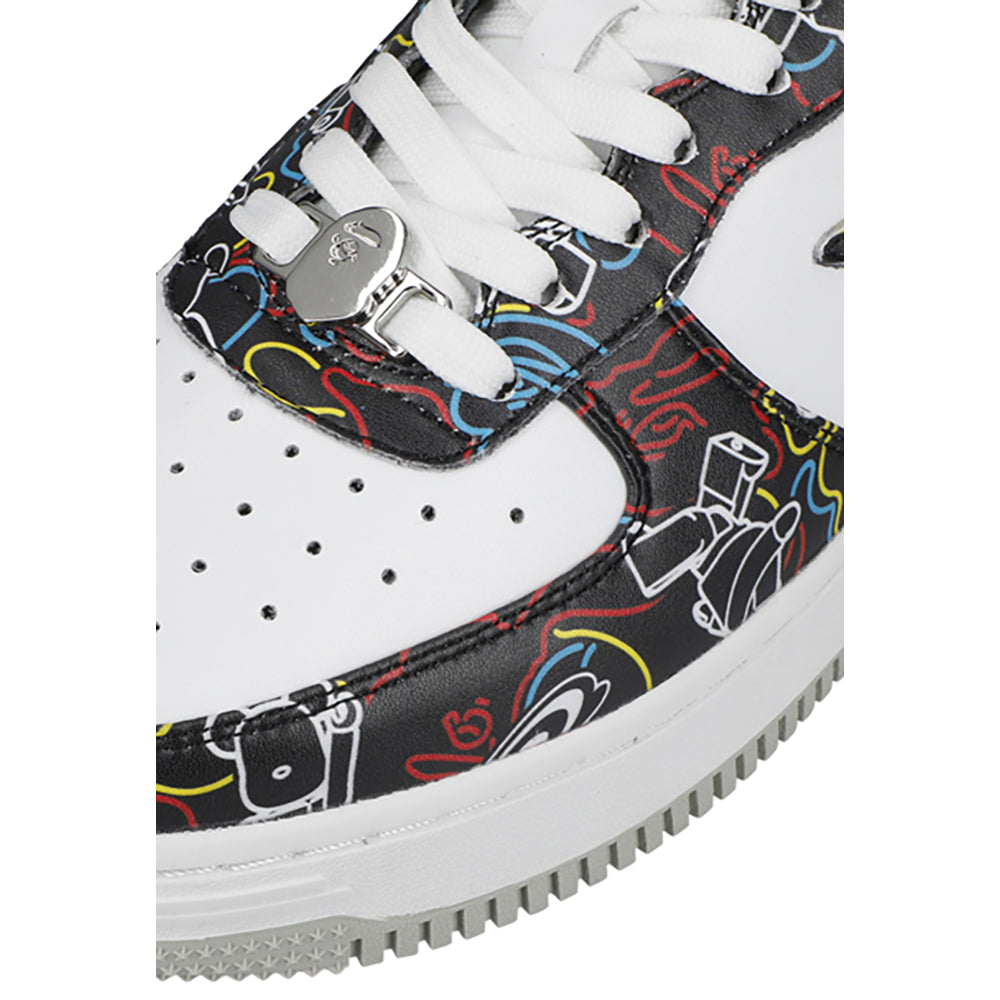 BAPE STA MEDICOM TOY BE@RBRICK CAMO BLACK/BLUE_3