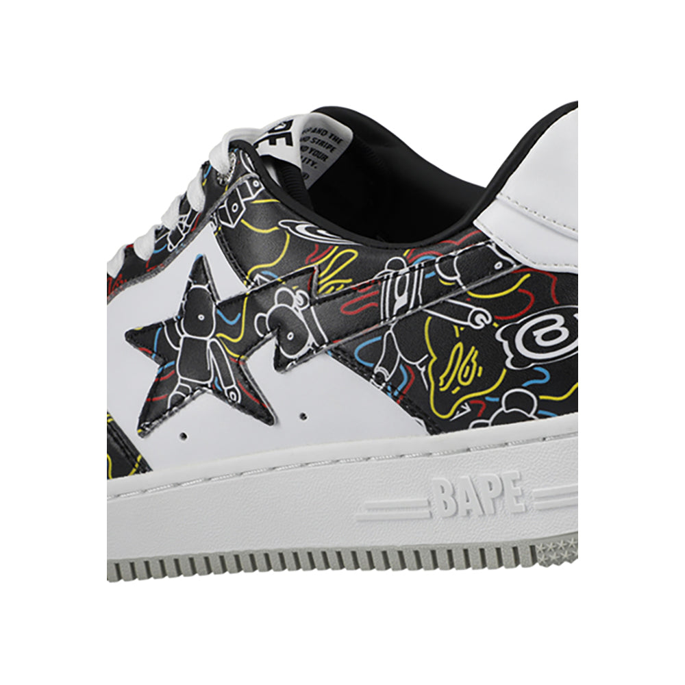 BAPE STA MEDICOM TOY BE@RBRICK CAMO BLACK/BLUE_4