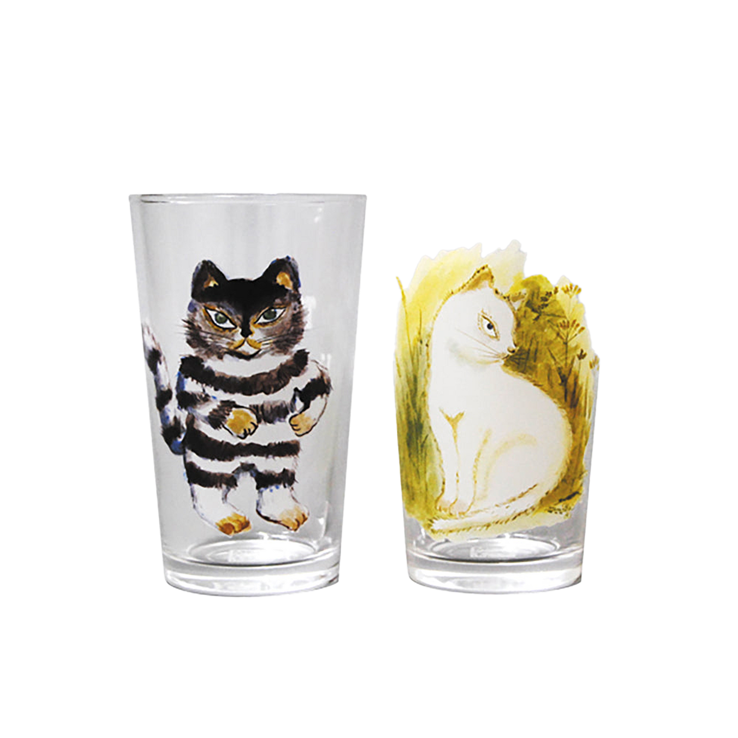 MLE 100万回生きたねこ シリーズ2 ペアグラス