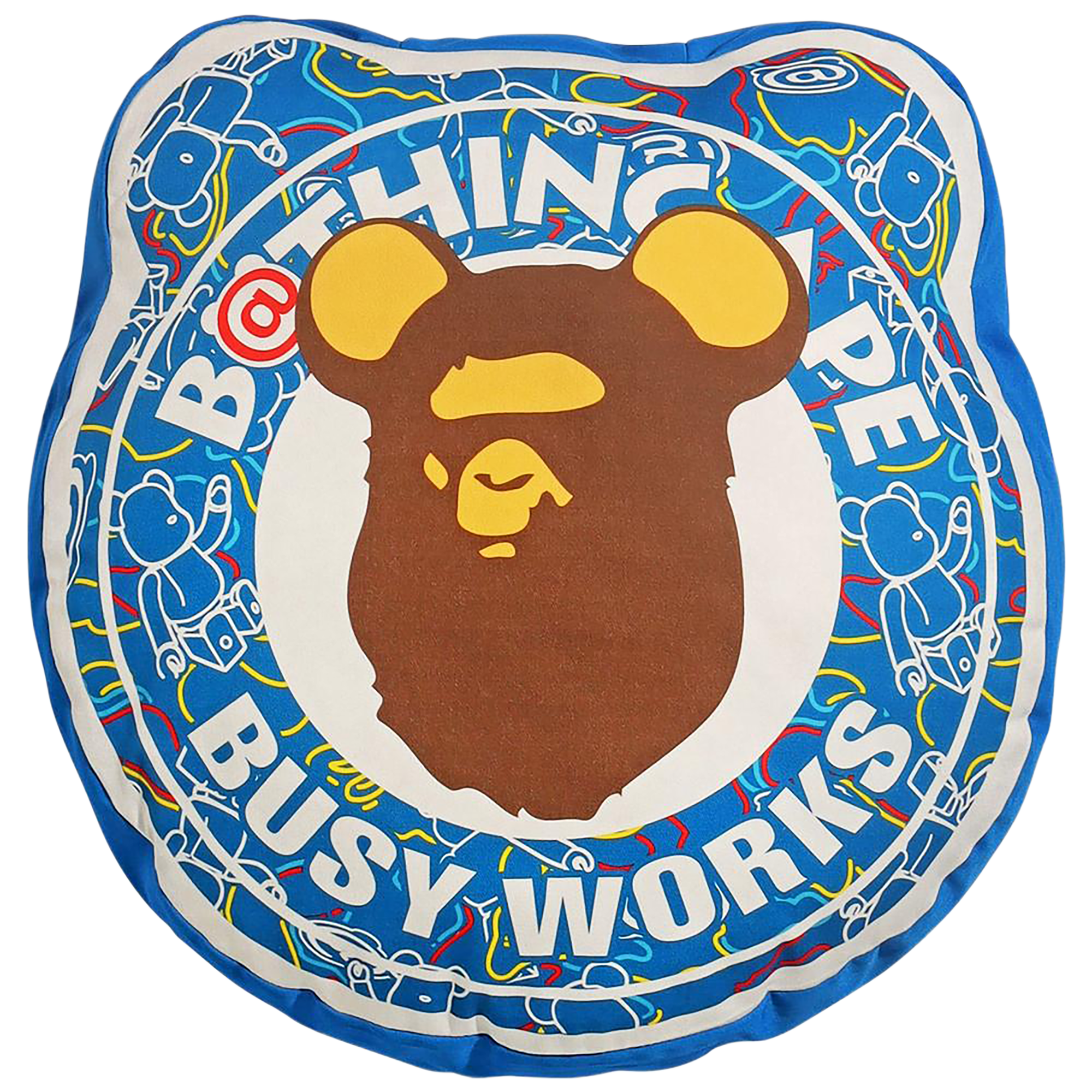 BE@RBRICK 迷彩 BE@R 坐垫 黑色/蓝色