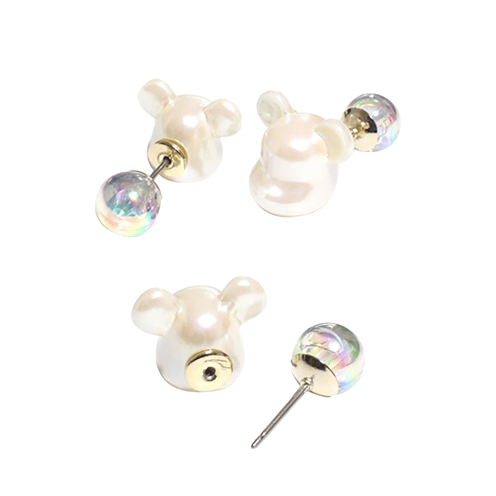 dix × BE@RBRICK / PEARL BE@RBRICK CANDY PIERCE CRYSTAL/PINK/BLUE