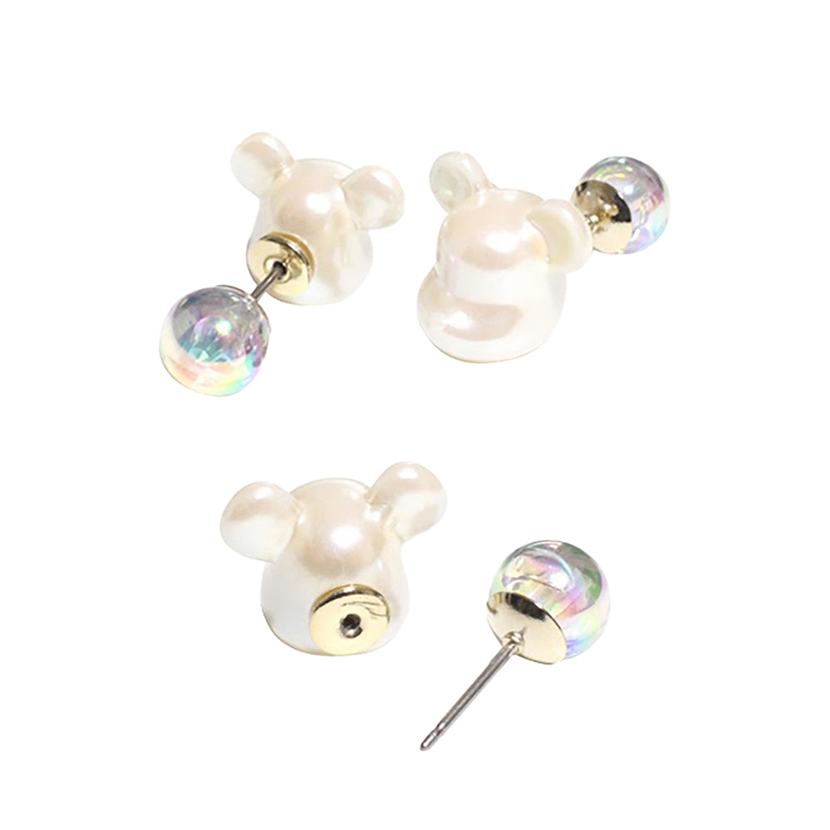 dix × BE@RBRICK / PEARL BE@RBRICK CANDY PIERCE CRYSTAL/PINK/BLUE