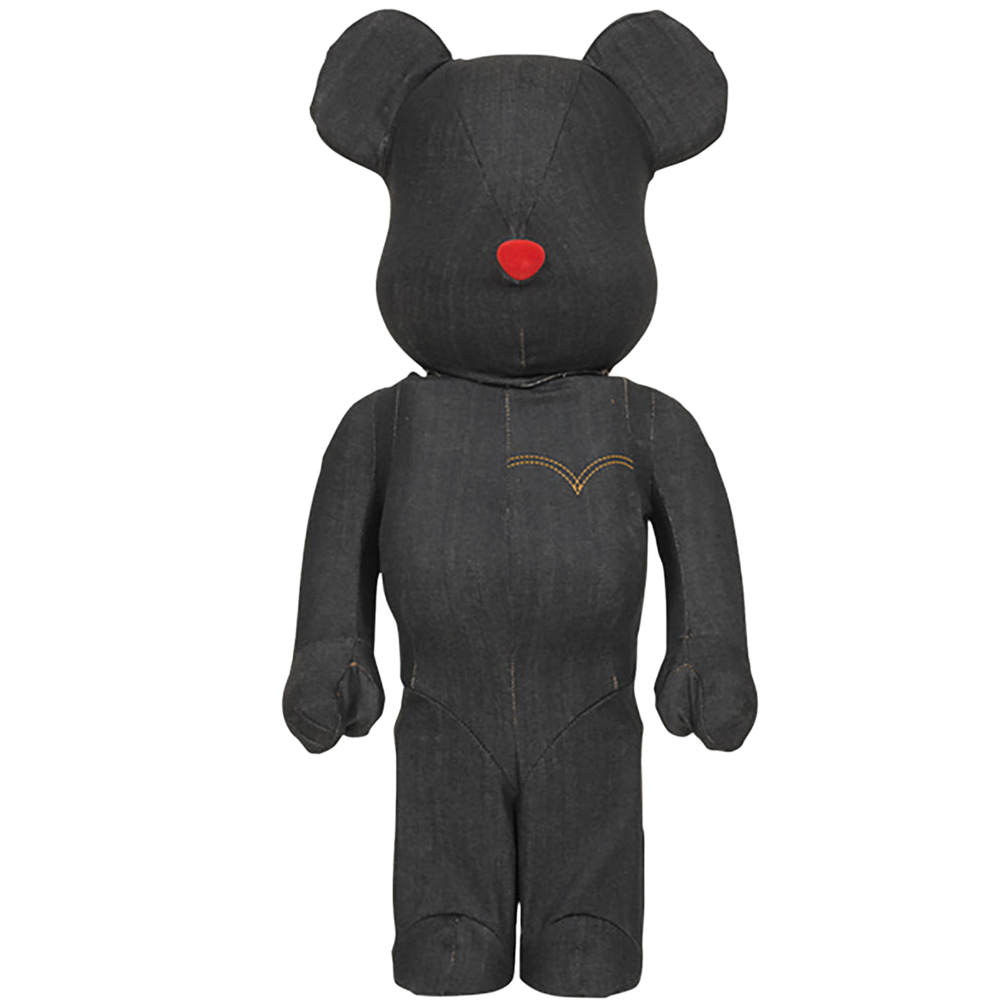 BE@RBRICK Levi's(R) BLACK DENIM 1000%