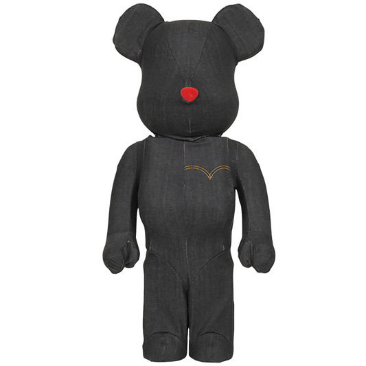 BE@RBRICK Levi's(R) BLACK DENIM 1000%