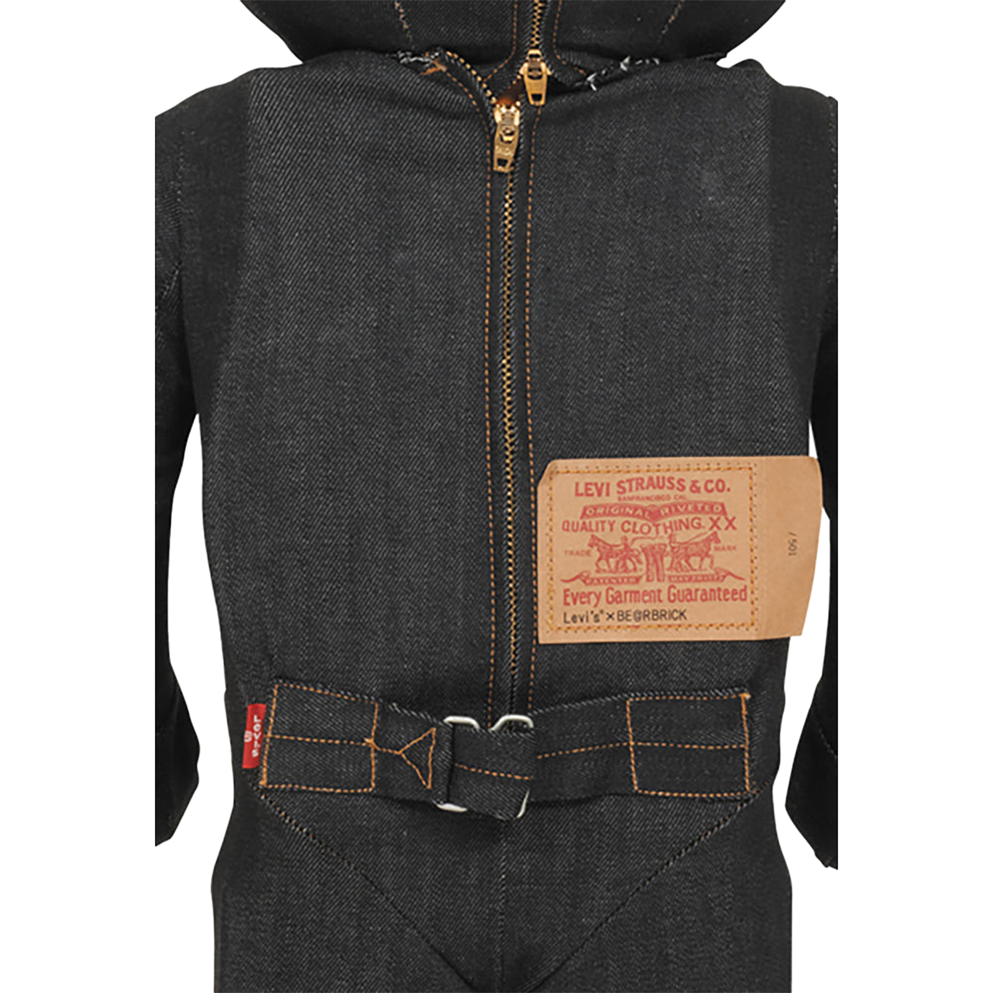 BE@RBRICK Levi's(R) BLACK DENIM 1000%