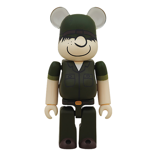 BE@RBRICK DRX ARMY beetle bailey 100%