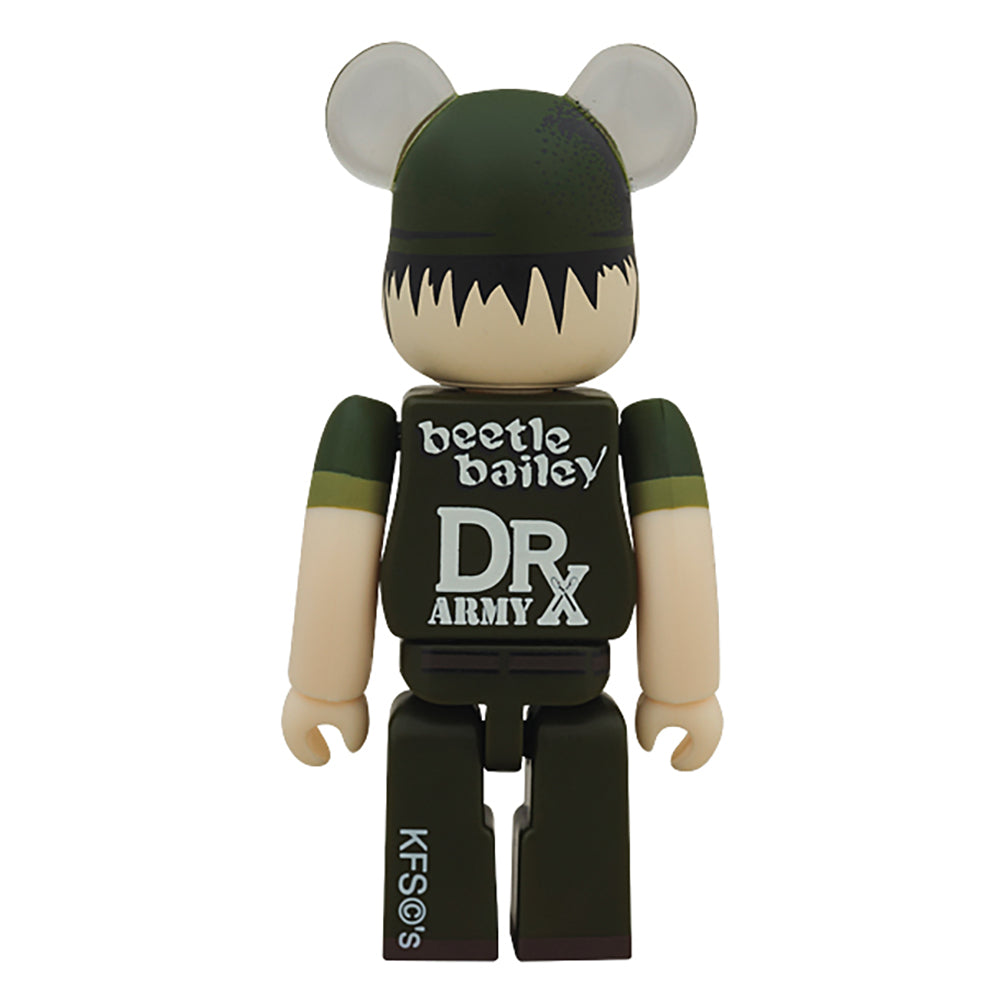 BE@RBRICK DRX ARMY beetle bailey 100%_1