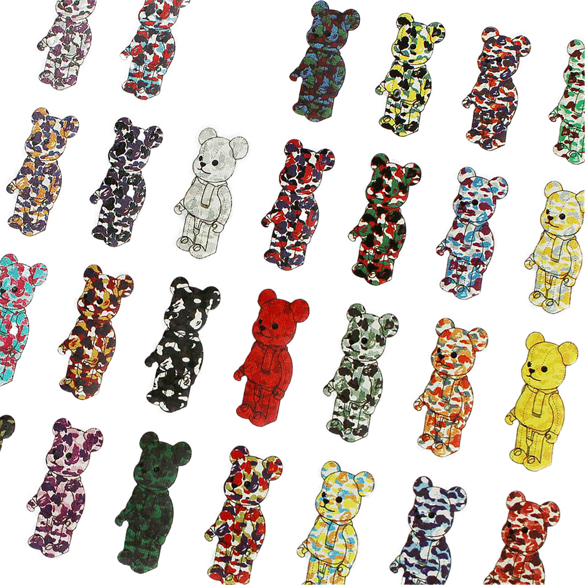 BE@RTEE BAPE(R)︎ BE@RBRICK 2021