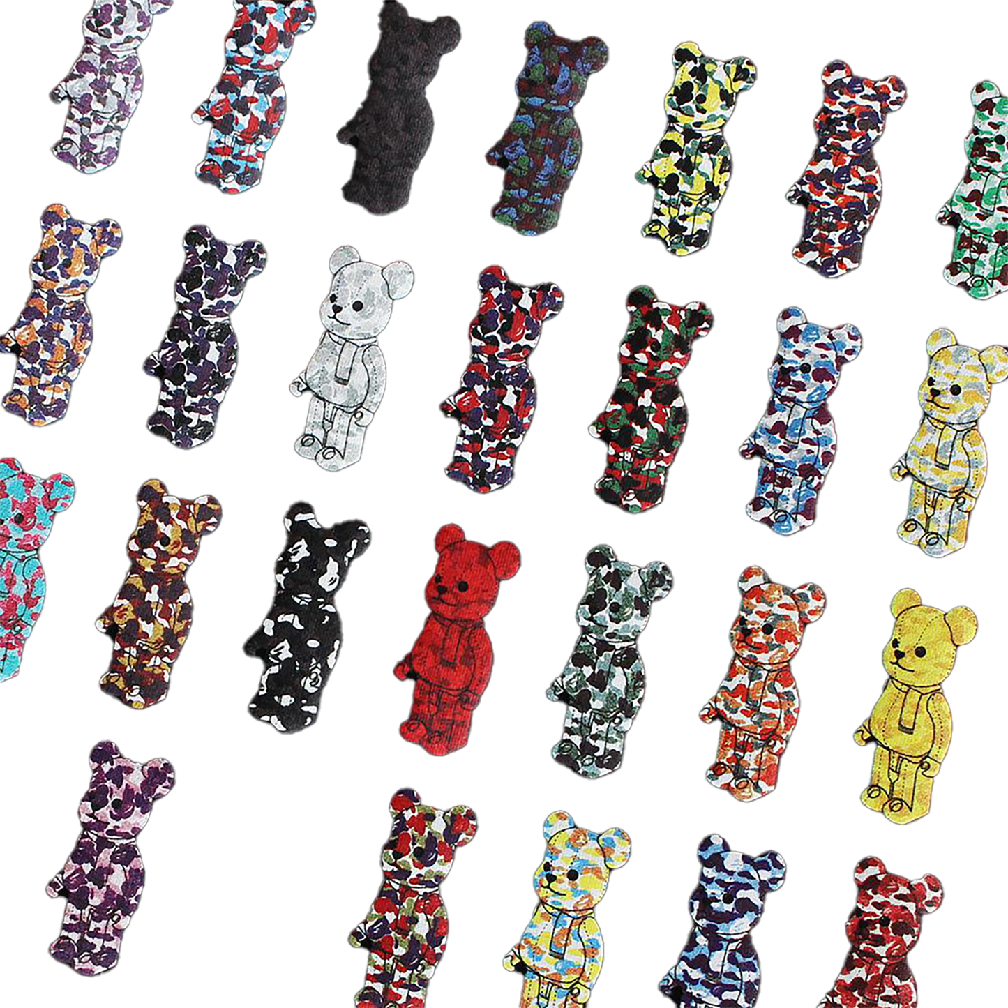 BE@RTEE BAPE(R)︎ BE@RBRICK 2021