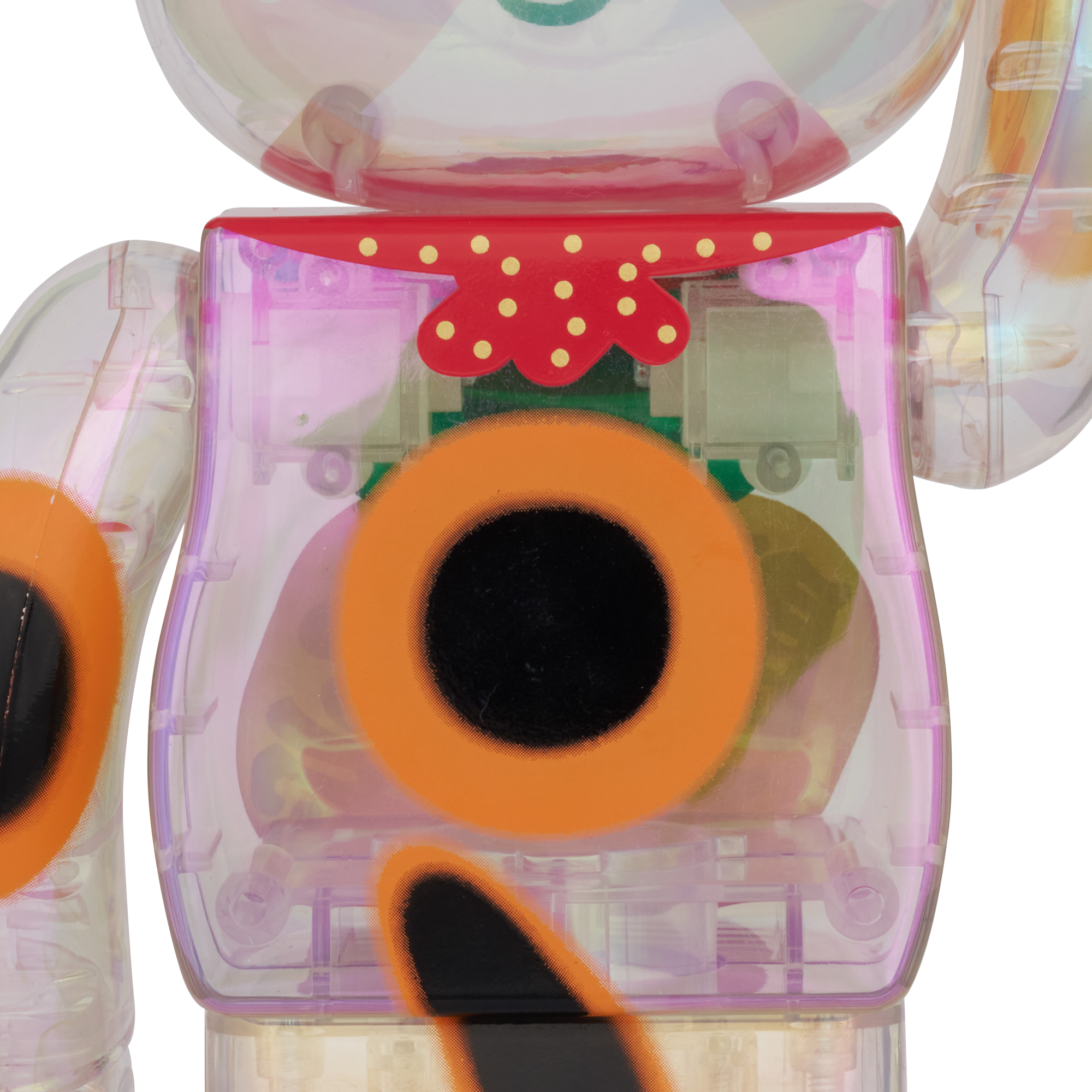 BE@RBRICK 招き猫 開運・千万両 透明メッキ 100％ & 400％ | MEDICOM