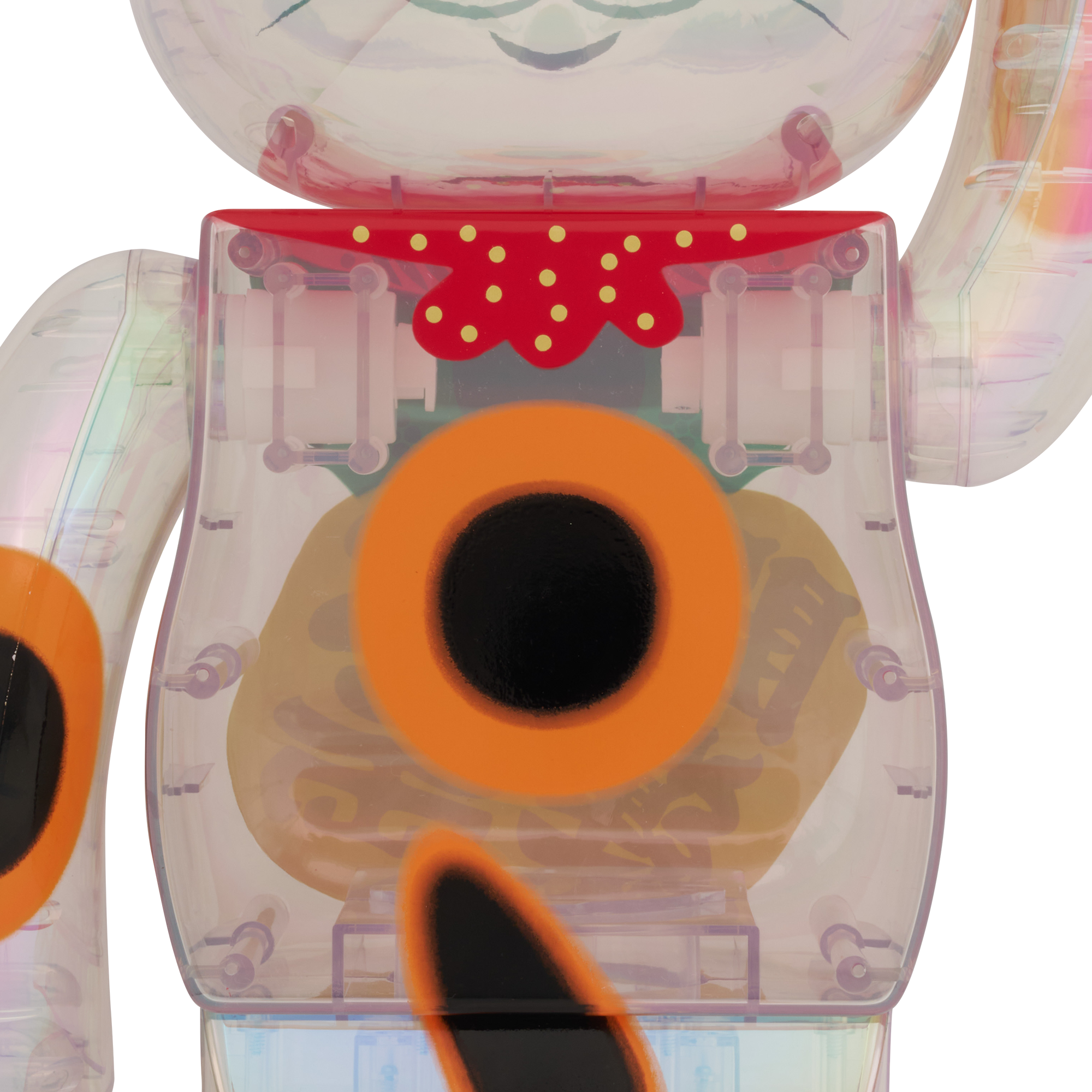 BE@RBRICK Maneki Neko Good luck・Ten million ryo Clear Plating 1000％