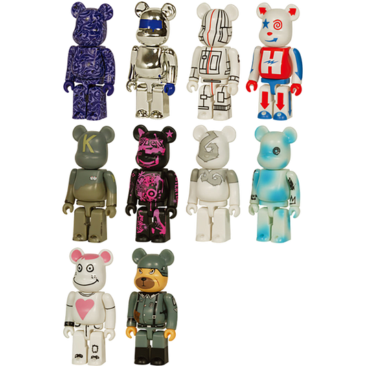 WORLD WIDE TOUR BE@RBRICK 10 PC SET (B)