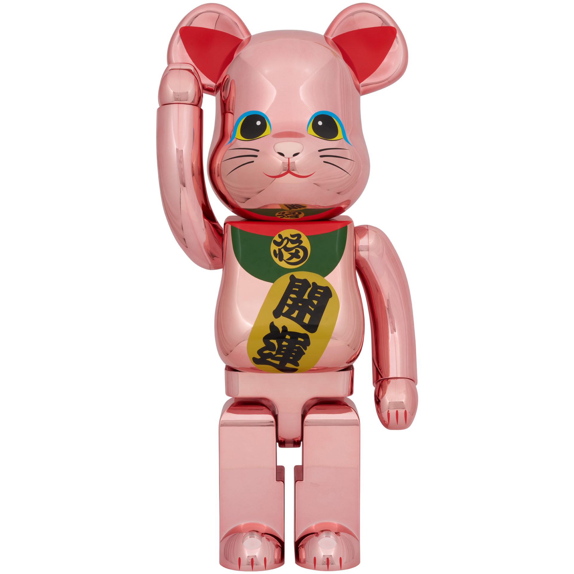 BE@RBRICK 招き猫 着ぐるみ 桃色 & 空色 400% (2個セット) BE@RBRICK BE@RBRICK 招き猫 着ぐるみ 桃色 & 空色 400% (2個セット) BE@RBRICK