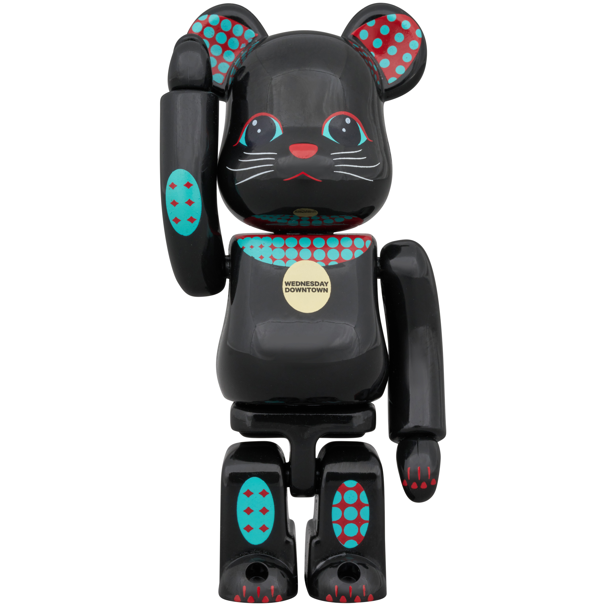 BE@RBRICK Wednesday’s Downtown Maneki Neko 100%