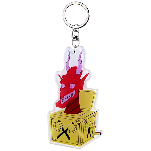 MLE ASAMI MATSUMURA SERIES ACRYLIC KEY CHAIN “Jack In The Box Devil”