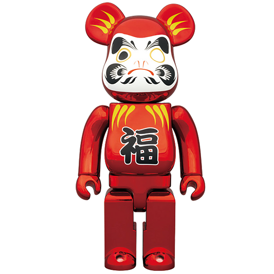 BE@RBRICK 達磨 赤メッキ 400％