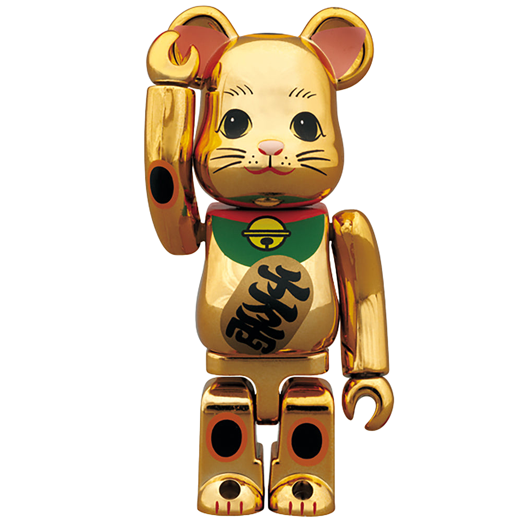 BE@RBRICK 招き猫 金メッキ
