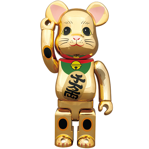 BE@RBRICK 招き猫 金メッキ 400％ | MEDICOM TOY OFFICIAL STORE