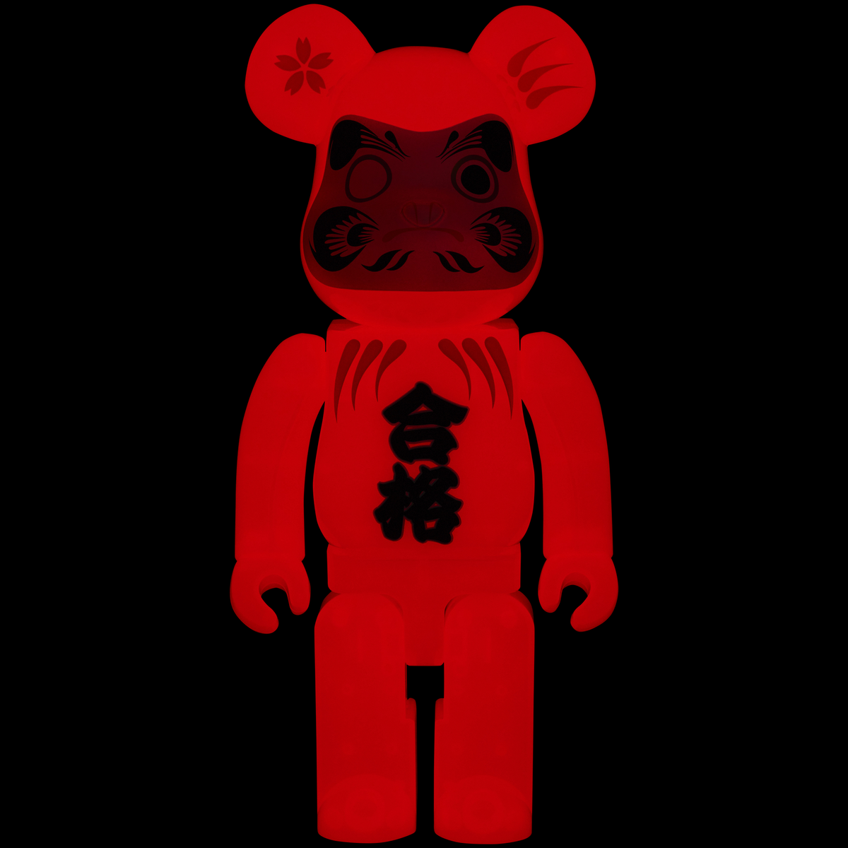 BE@RBRICK 達磨 合格 赤蓄光 & 青蓄光 400％ （セット) BE@RBRICK 達磨 合格 赤蓄光 400％ | MEDICOM TOY OFFICIAL STORE