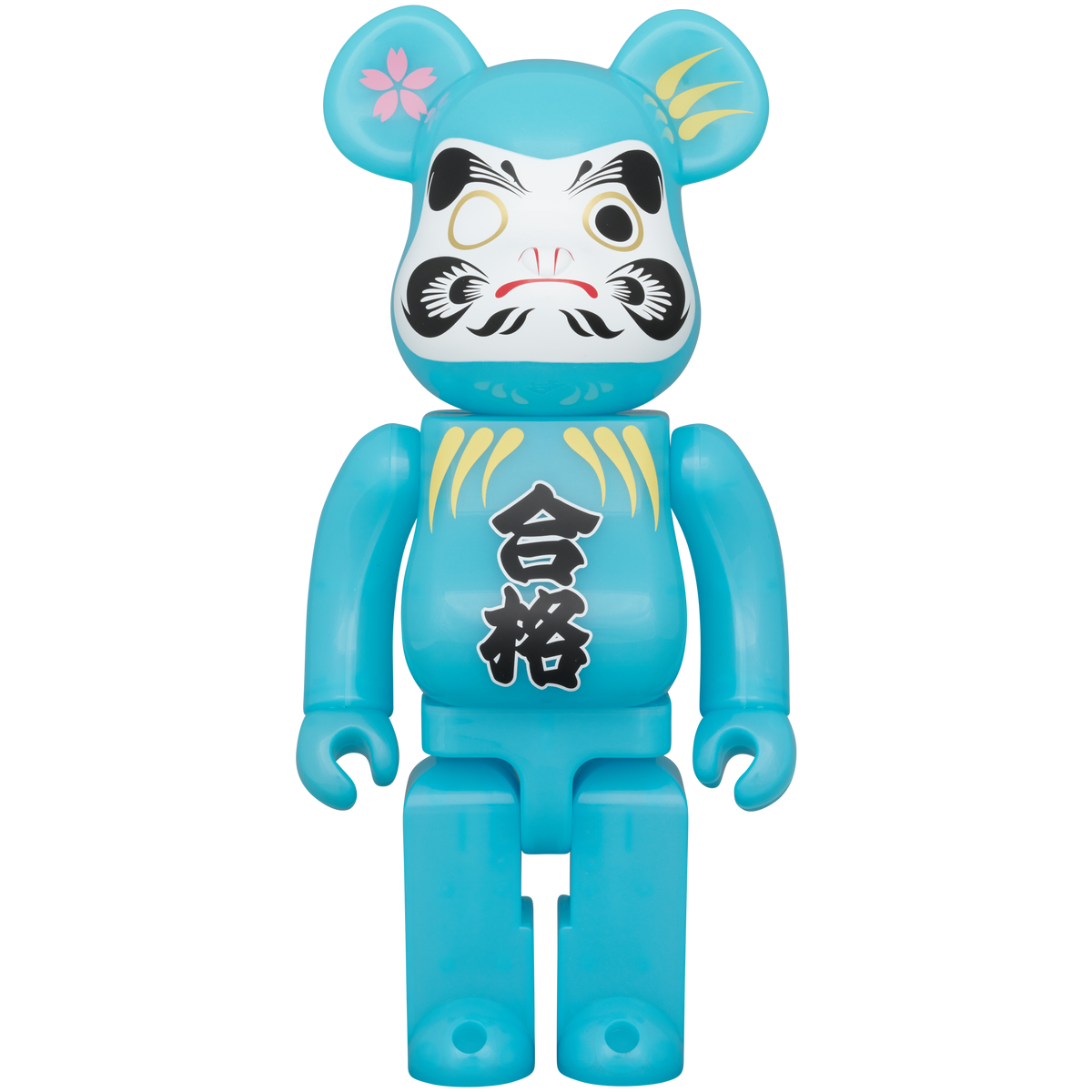 BE@RBRICK Daruma “GOUKAKU” Blue luminescence 400％