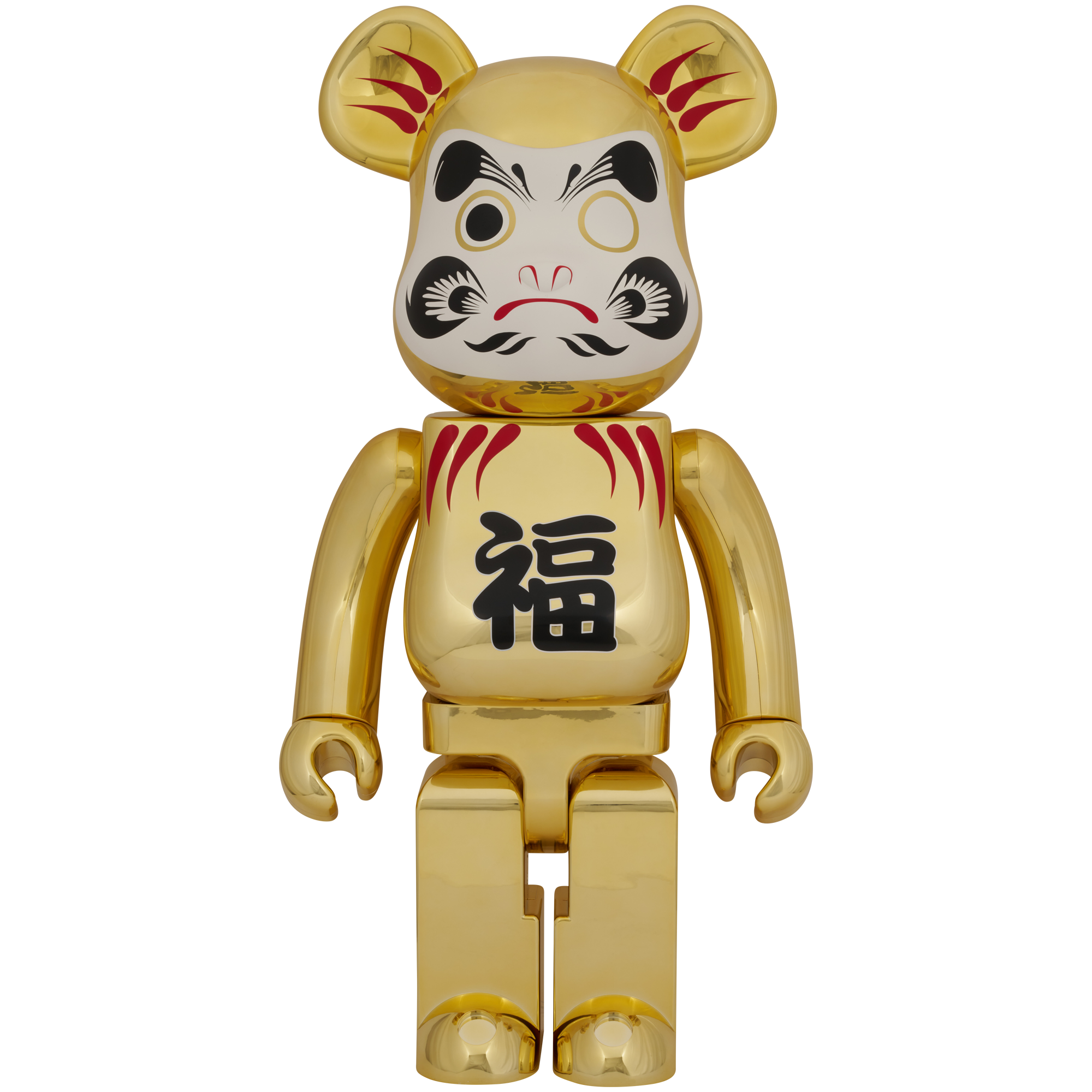 BE@RBRICK Daruma Gold Plated 1000% 