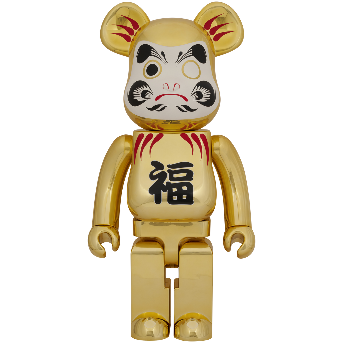 BE@RBRICK Daruma Gold Plated 1000% 