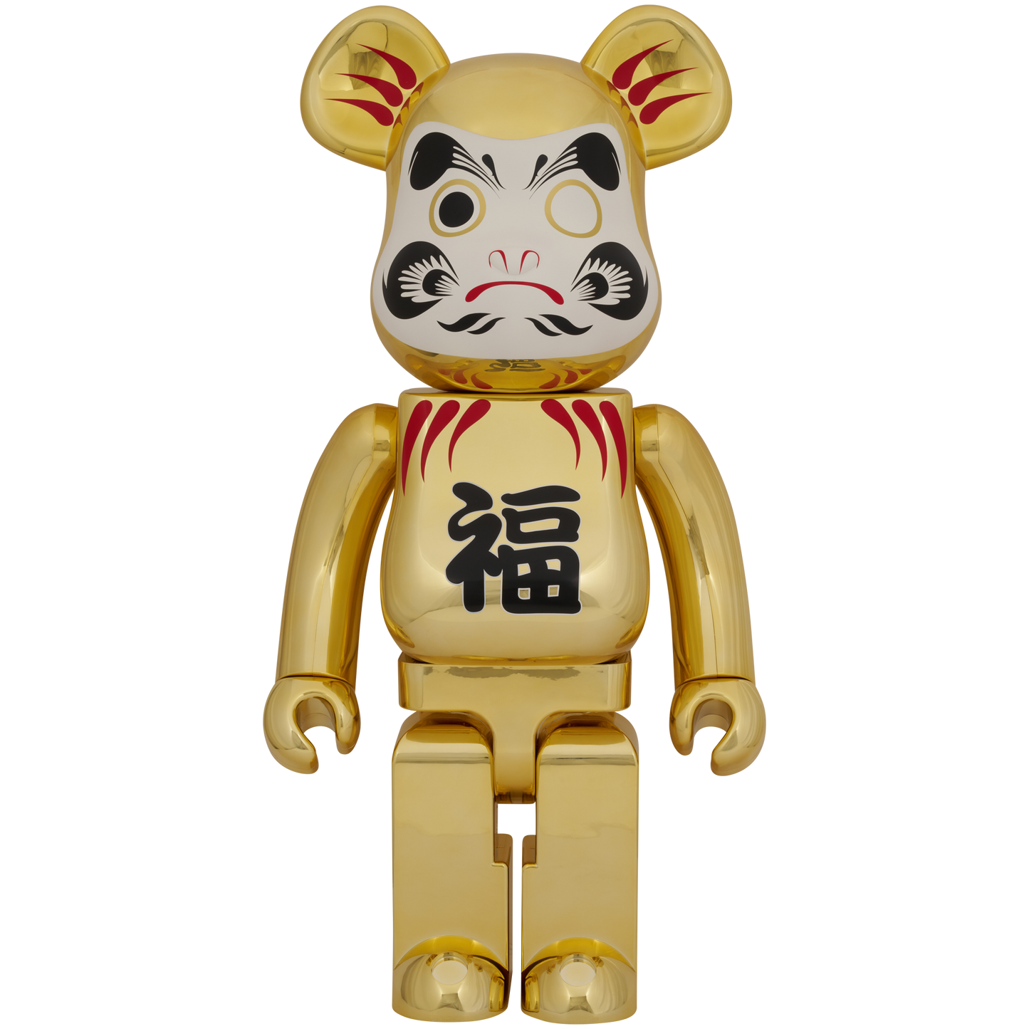 BE@RBRICK Daruma Gold Plated 1000% 