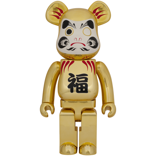 BE@RBRICK Daruma Gold Plated 1000% 