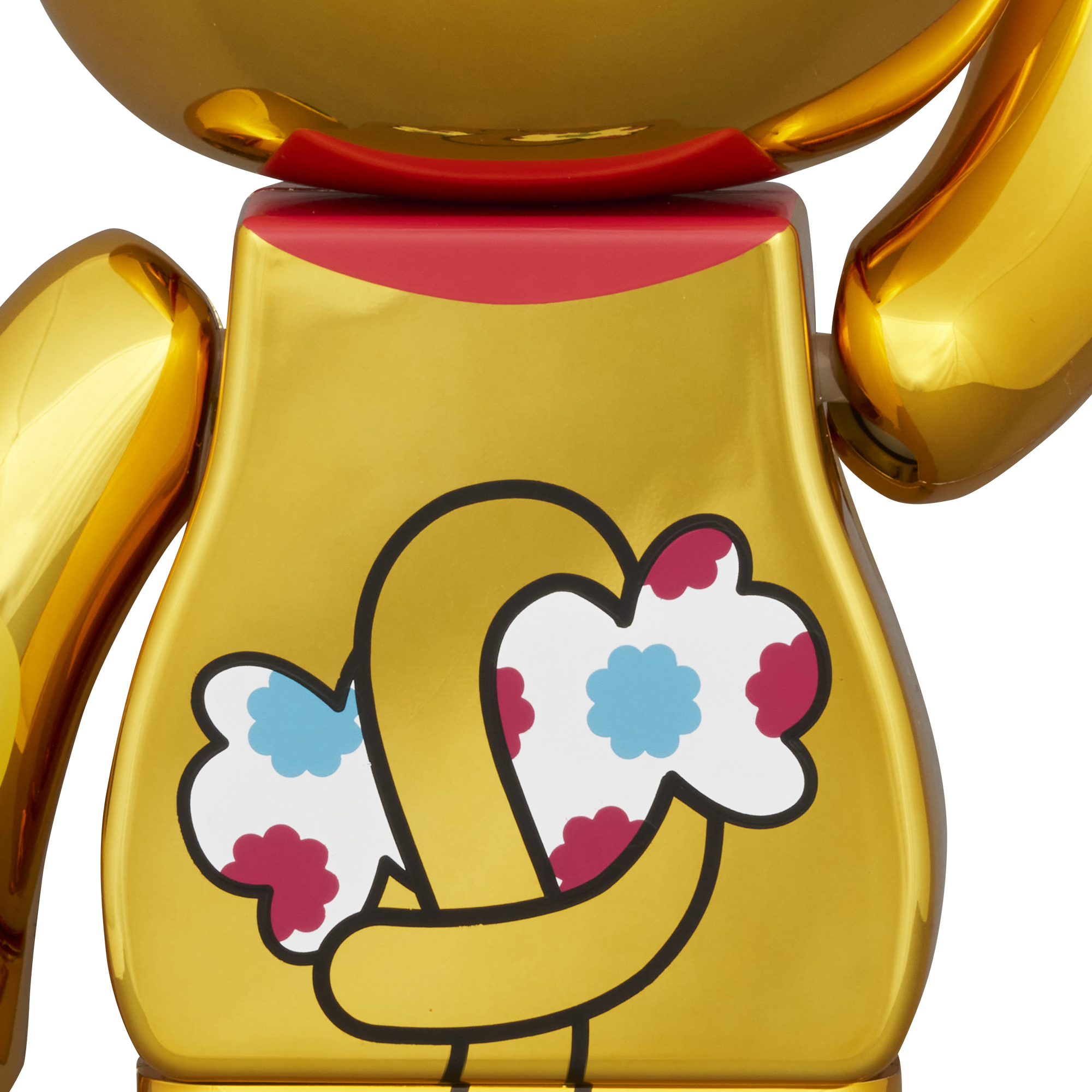 NY@BRICK Maneki Neko Peko-chan Gold plated 100% & 400% 