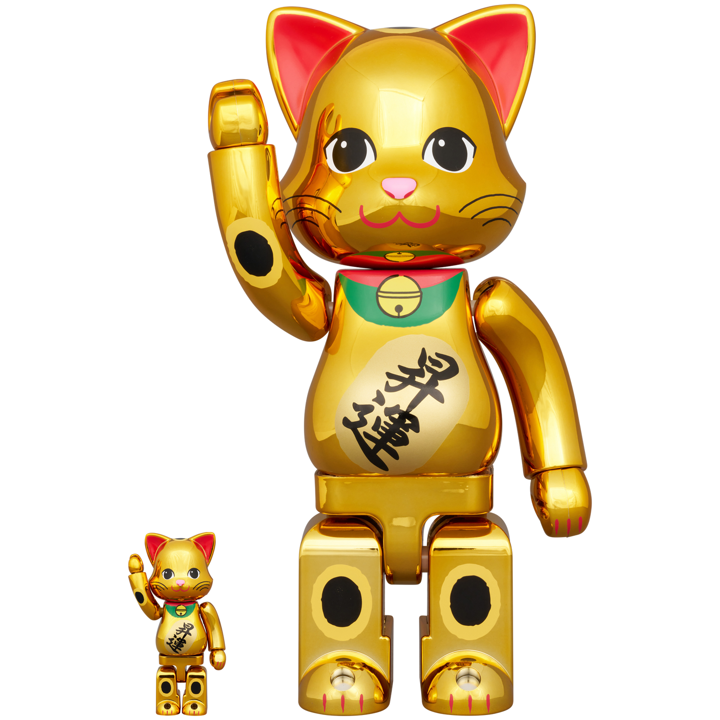 NY@BRICK Manekineko Gold Plated 100% & 400%