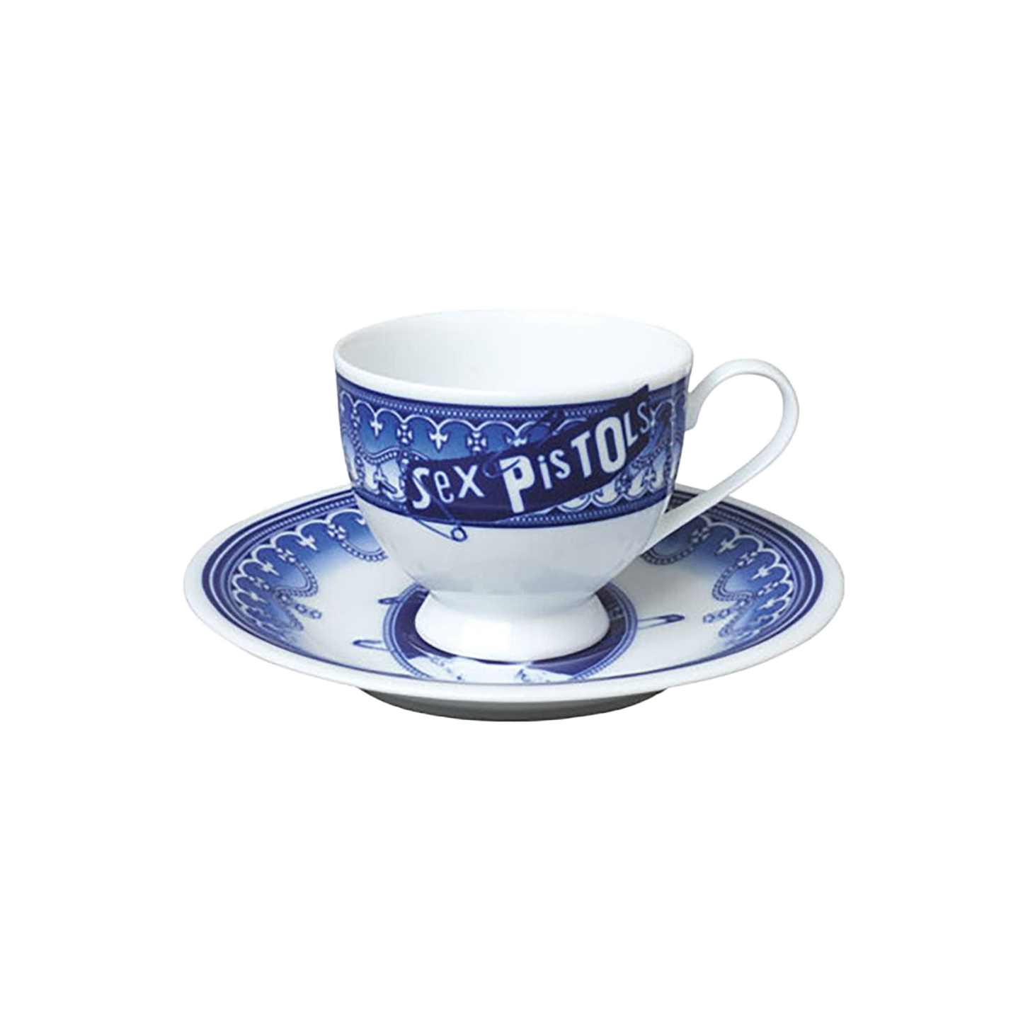 MLE SEX PISTOLS GOD SAVE THE QUEEN CUP&SOUCER