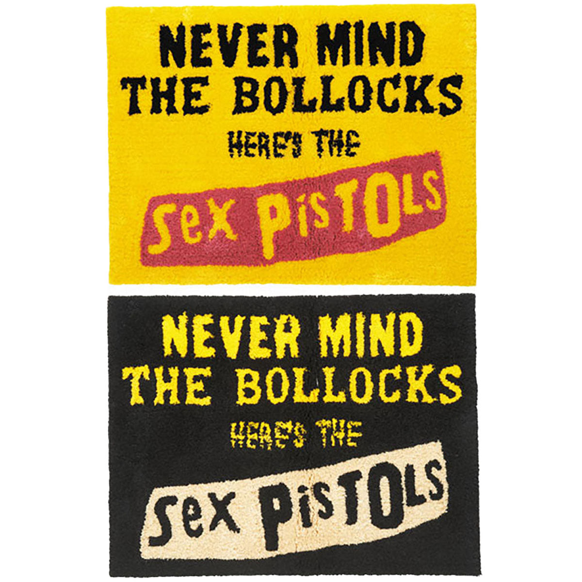 MLE SEX PISTOLS NEVER MIND RAG MAT