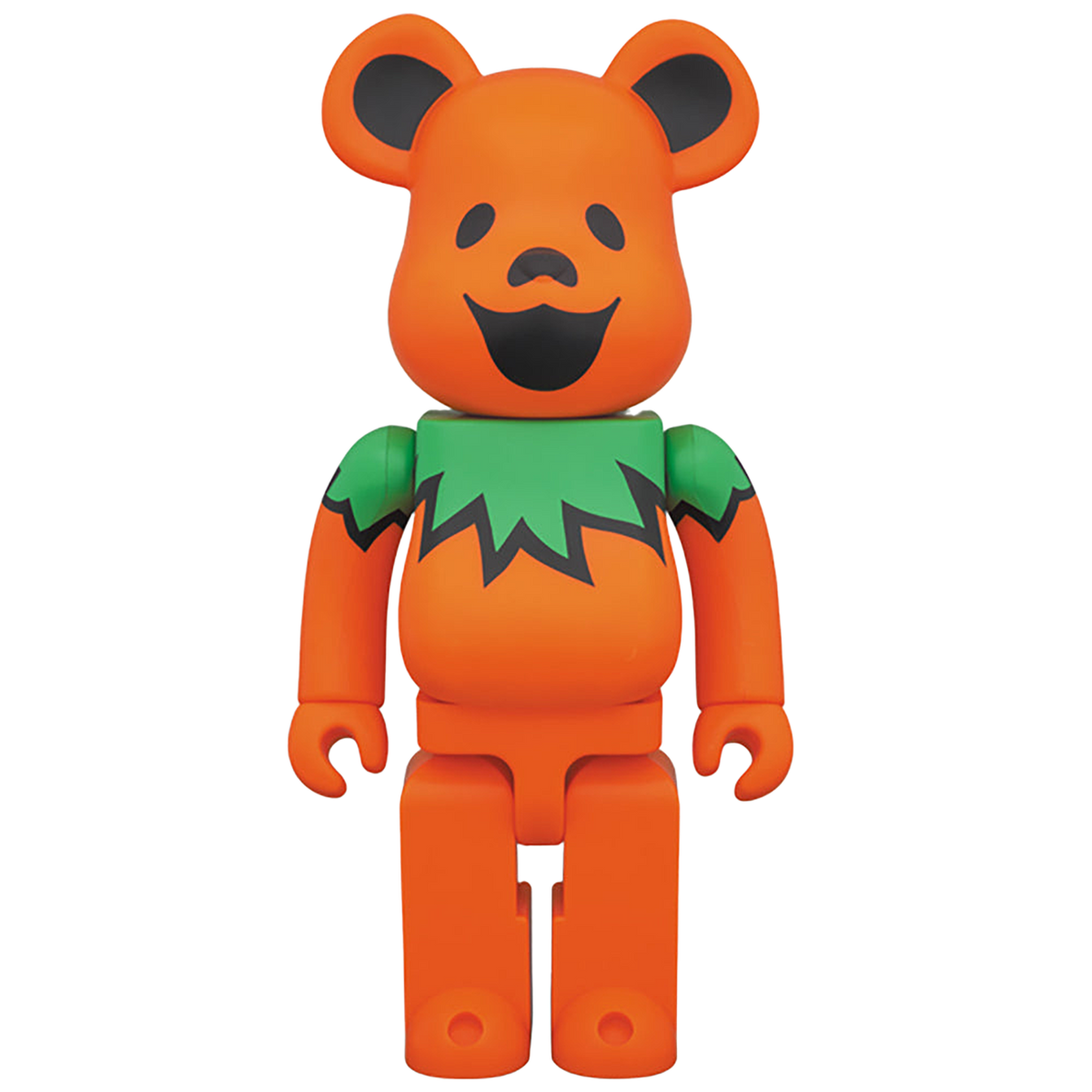BE@RBRICK GRATEFUL DEAD DANCING BEARS ORANGE 400%