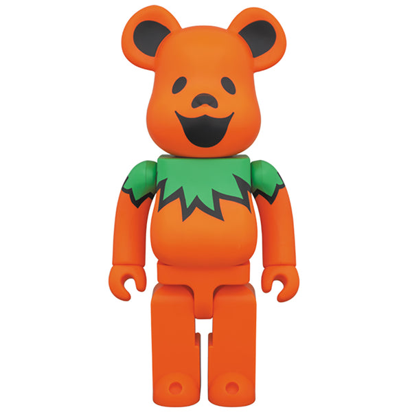 BE@RBRICK GRATEFUL DEAD DANCING BEARS ORANGE 400% | MEDICOM TOY
