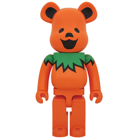 BE@RBRICK GRATEFUL DEAD DANCING BEARS ORANGE 1000%_0