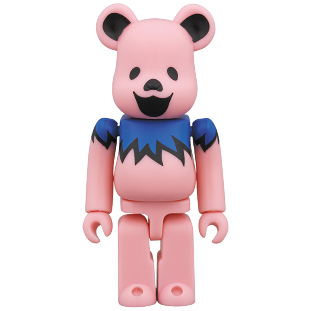 BE@RBRICK GRATEFUL DEAD DANCING BEARS PINK 100%_0