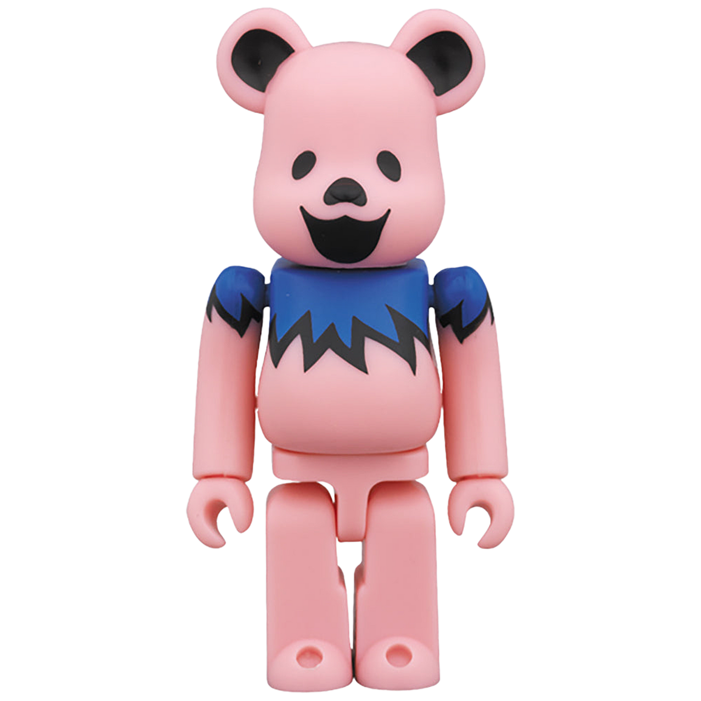 BE@RBRICK GRATEFUL DEAD DANCING BEARS PINK 100%