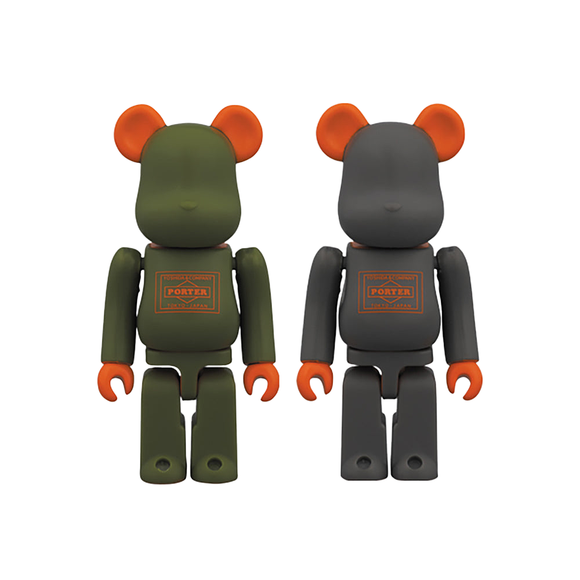 BE@RBRICK PORTER STAND 
セージグリーン＆シルバーグレー