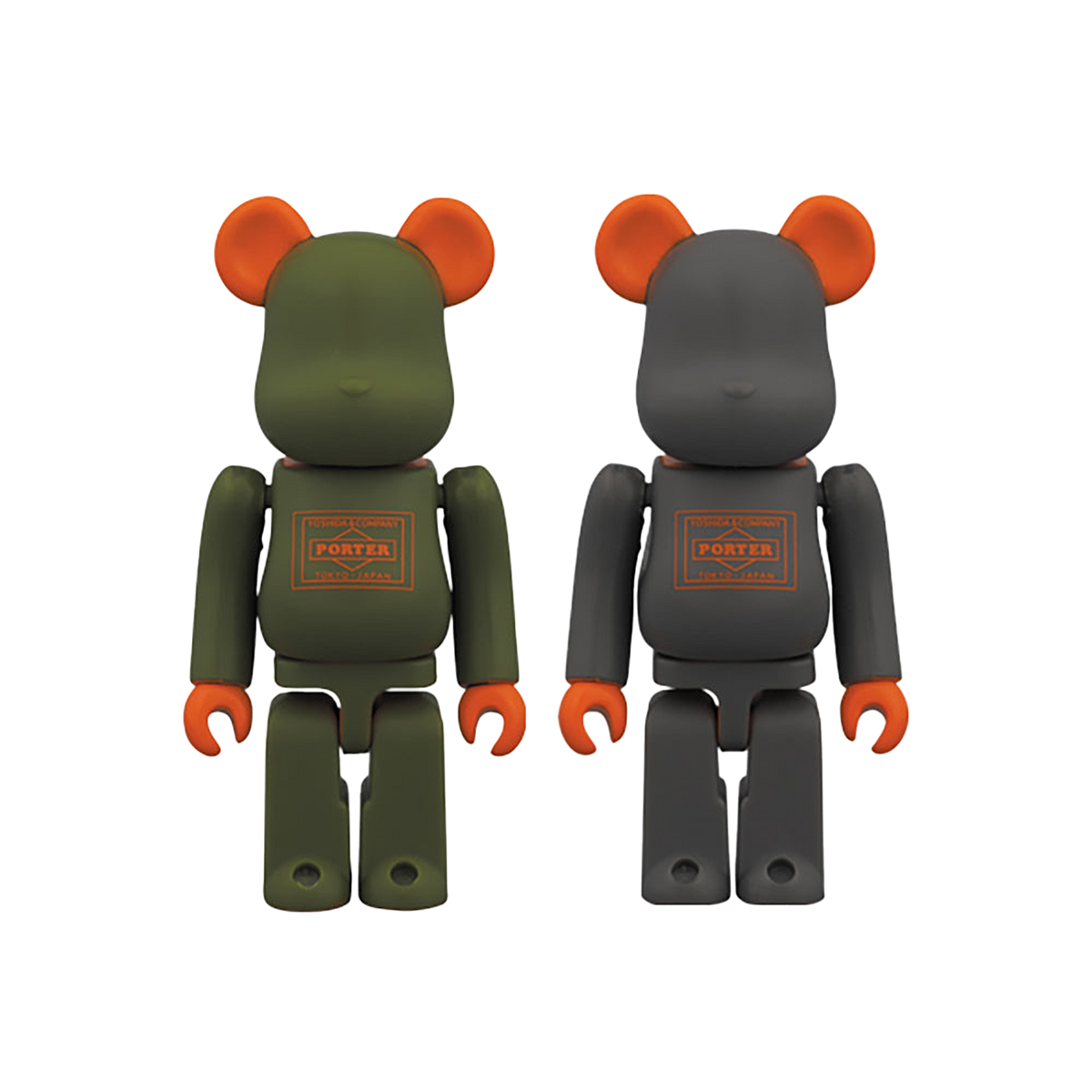 BE@RBRICK PORTER STAND 
セージグリーン＆シルバーグレー