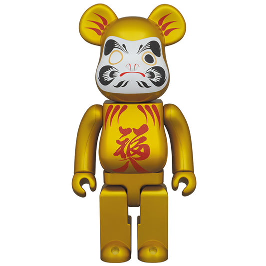 BE@RBRICK 達磨 金パール 400%_0