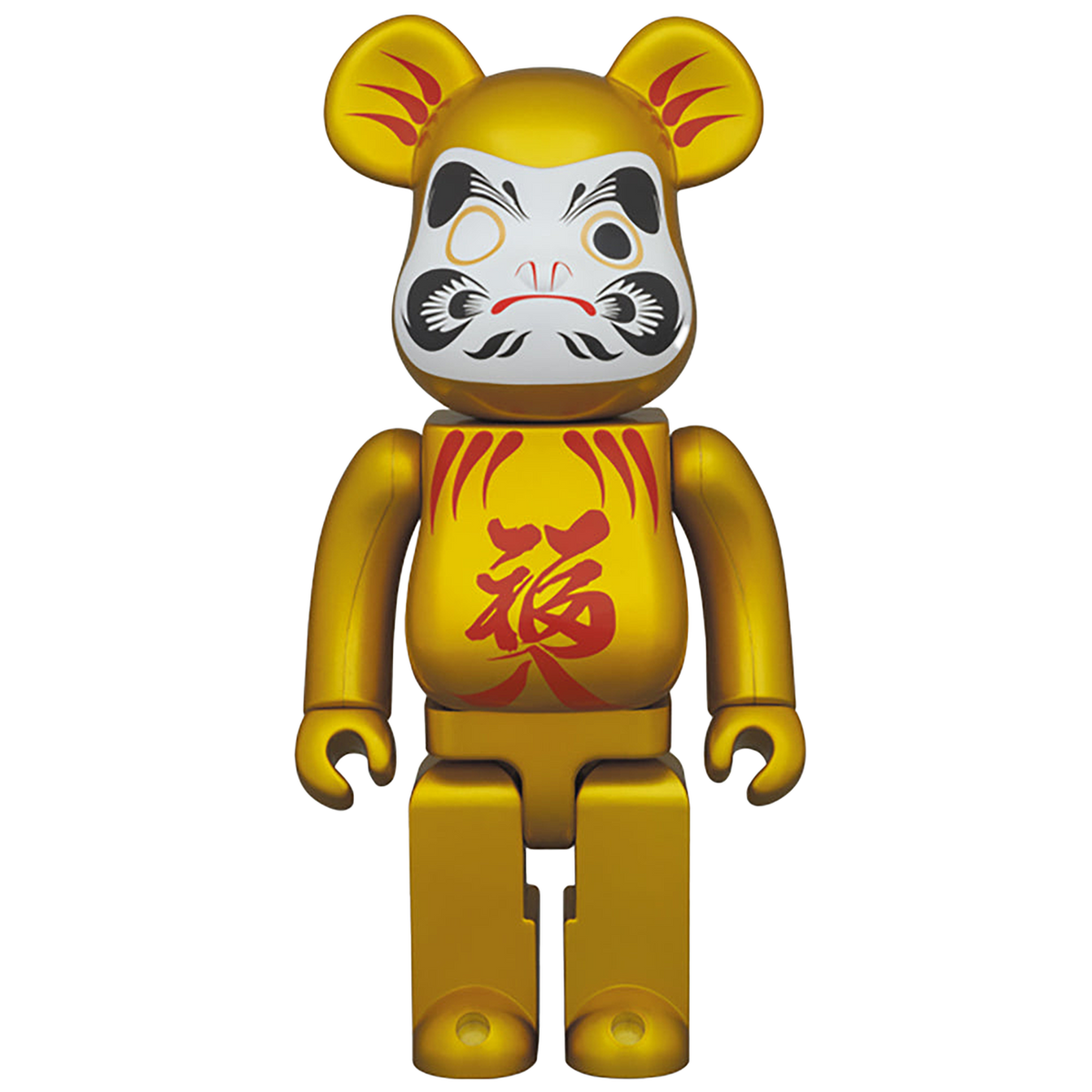 BE@RBRICK 達磨 金パール 400%