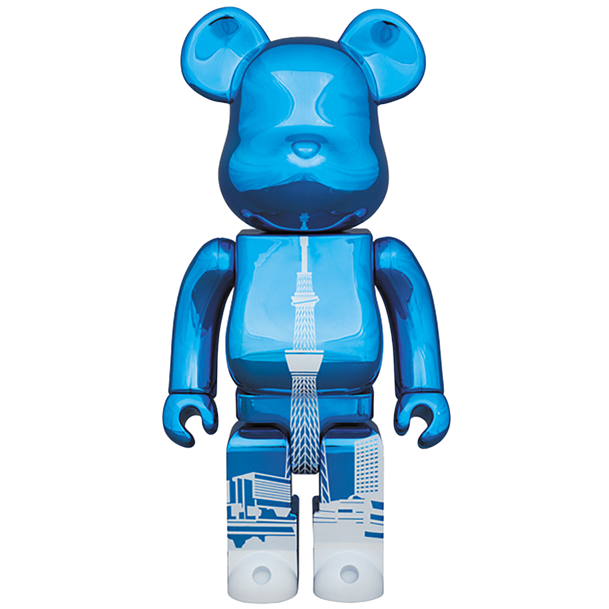 BE@RBRICK 東京スカイツリータウン(R) 400％ GOLD / LIGHT BLUE