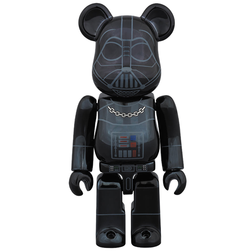 BE@RBRICK DARTH VADER(TM) CHROME Ver.100%_0