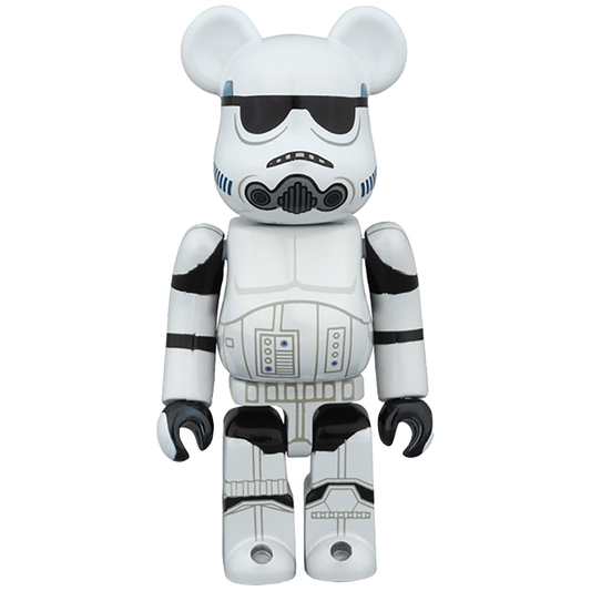 BE@RBRICK STORMTROOPER(TM) CHROME Ver.100%