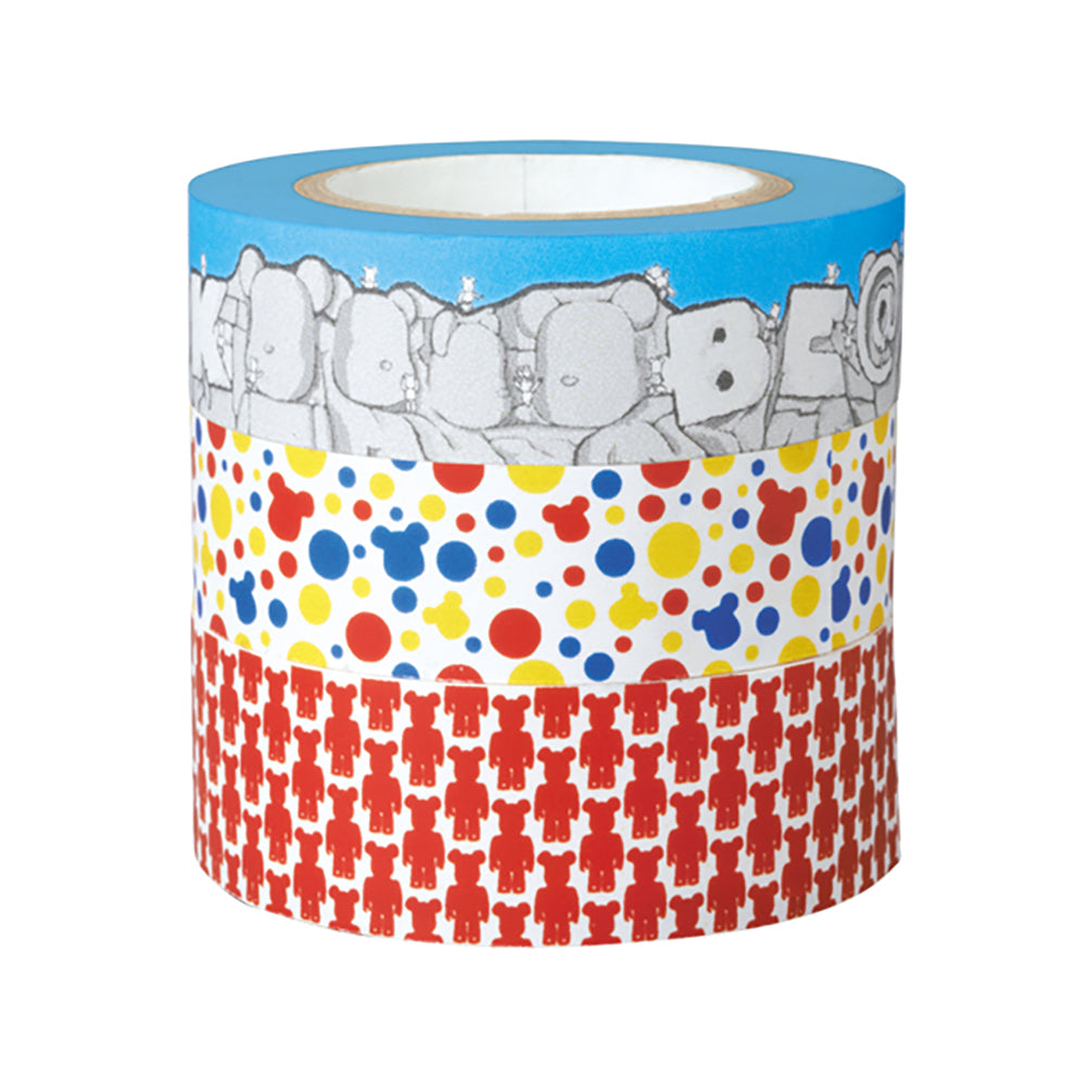 BE@RBRICK masking tape 3-pack
CORPS/MONUMENT/POLCADOT 2_0