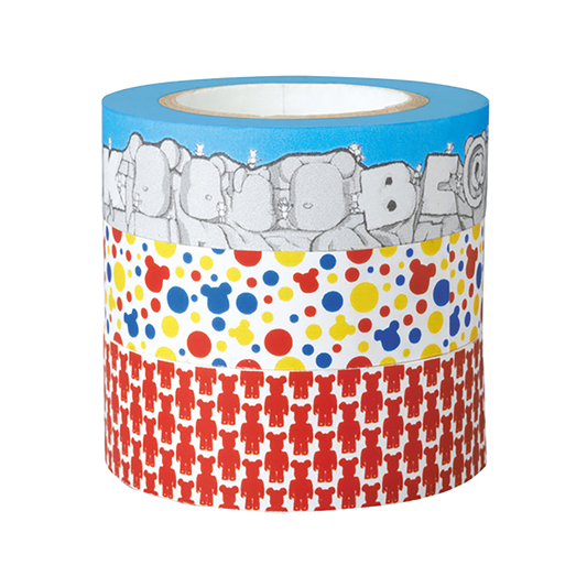 BE@RBRICK masking tape 3-pack
CORPS/MONUMENT/POLCADOT 2