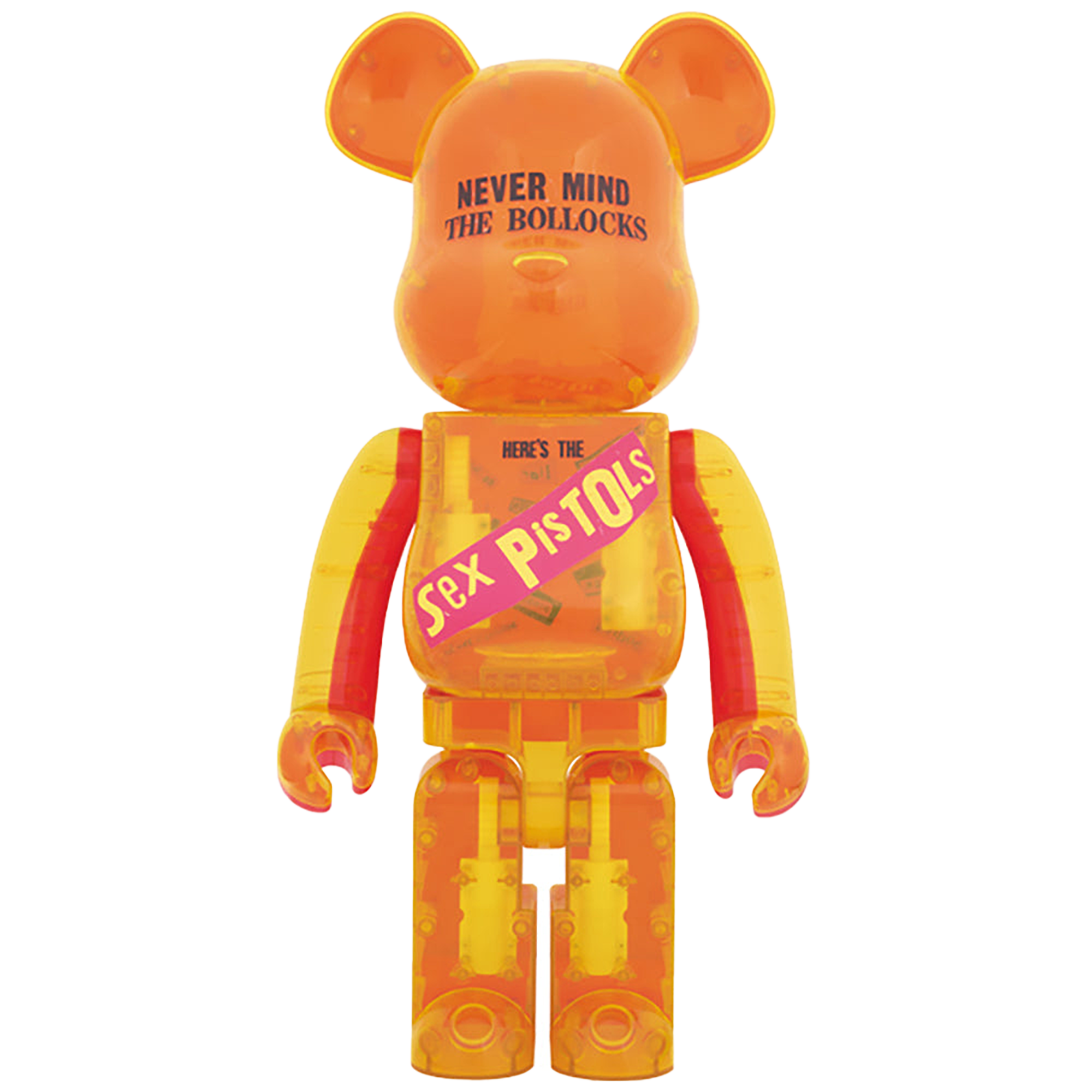 BE@RBRICK Sex Pistols Clear Ver.1000%